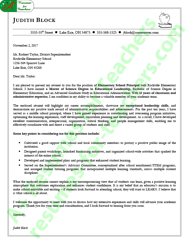 Administration Cover Letter Samples Free