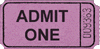 Admit One Ticket Clip Art