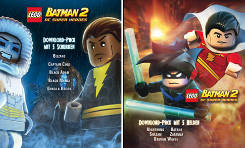 lego batman 2 game villains list