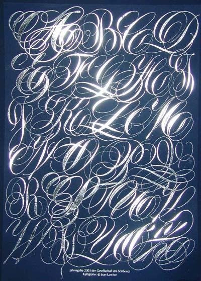 Alphabets Calligraphy Styles