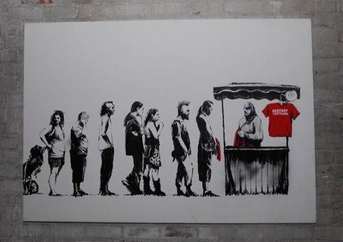 Banksy Canvas Prints