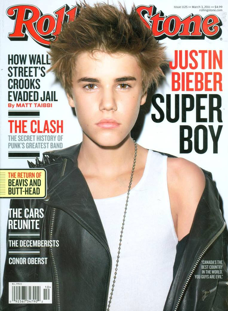 Bieber Rolling Stone Cover
