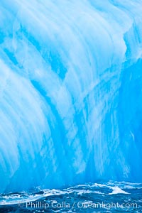 Blue Icebergs Antarctica