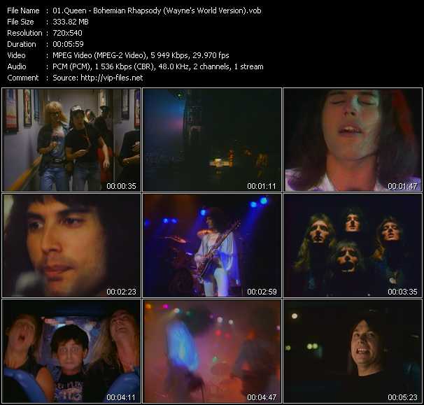 Bohemian Rhapsody Queen Music Video