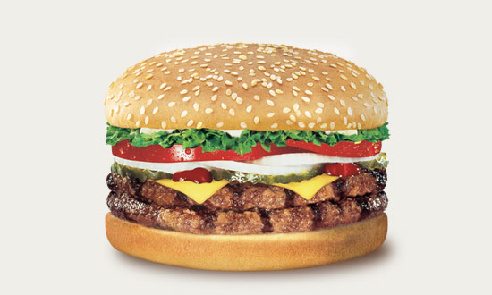 Burger King Double Whopper With Cheese