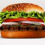 Burger King Whopper Jr No Mayo Calories