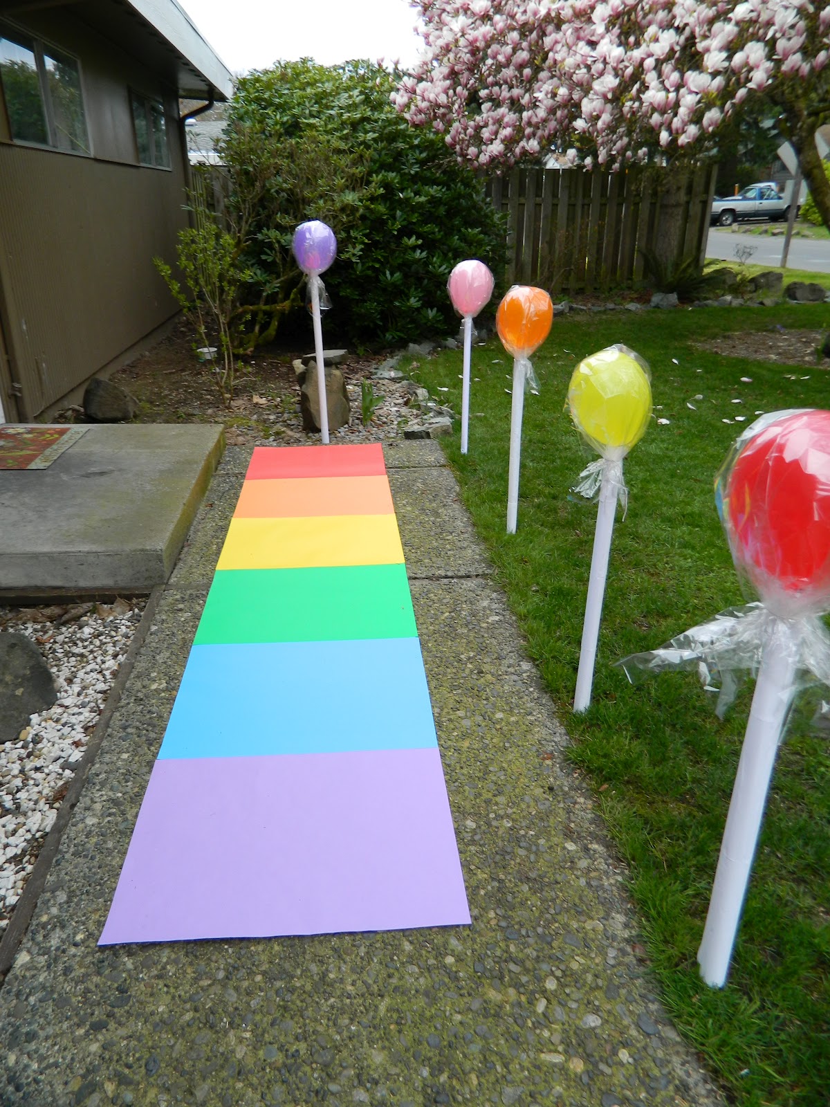 Candyland Walkway Ideas