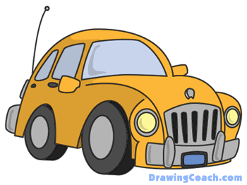 Cartoonized Car