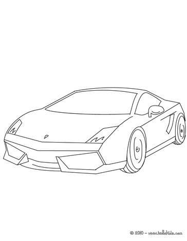Coloring Pages Lamborghini