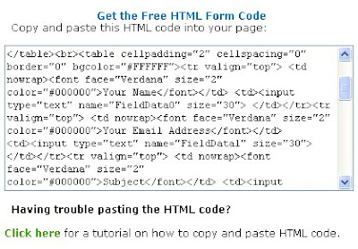 Contact.html Code