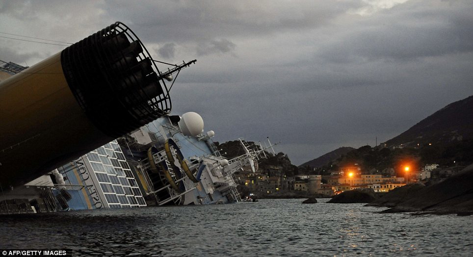 Costa Concordia Cruise Ship Crash Video
