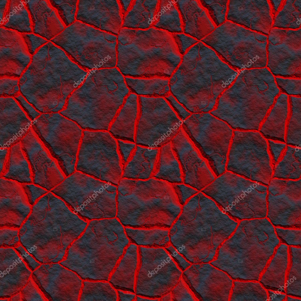 Cracked Earth Lava