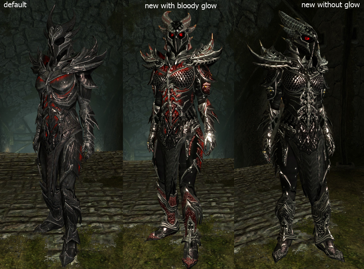 skyrim daedric light armor mod