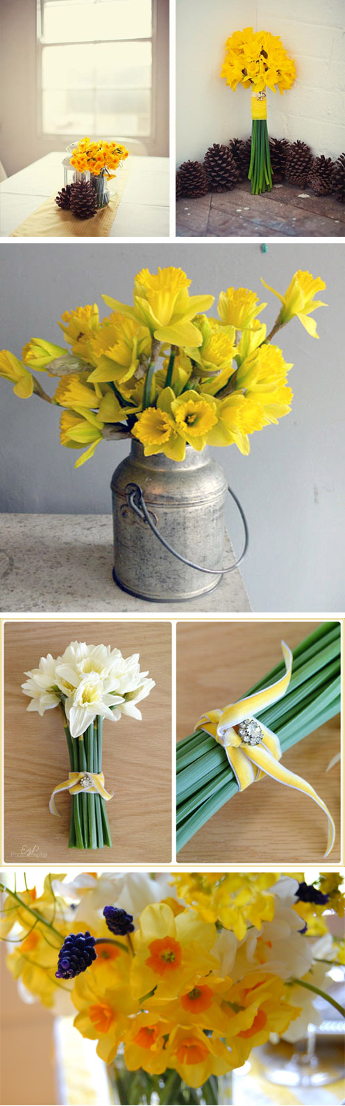 Daffodil Wedding Arrangement