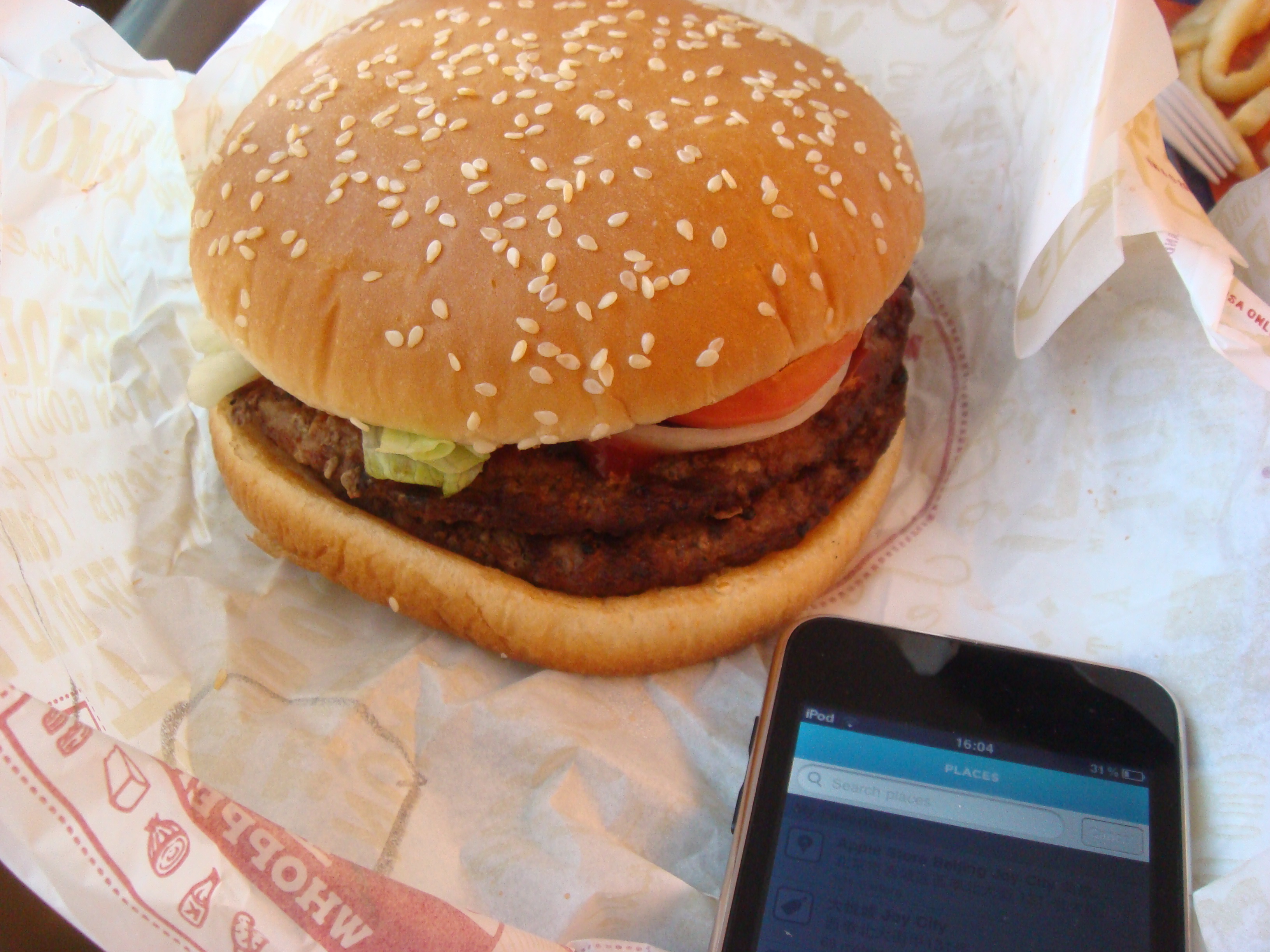 Double Whopper Burger King