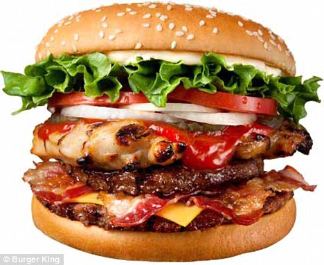 Double Whopper With Cheese And Bacon Calories
