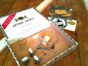 Electric Cigar Box Guitar Kit