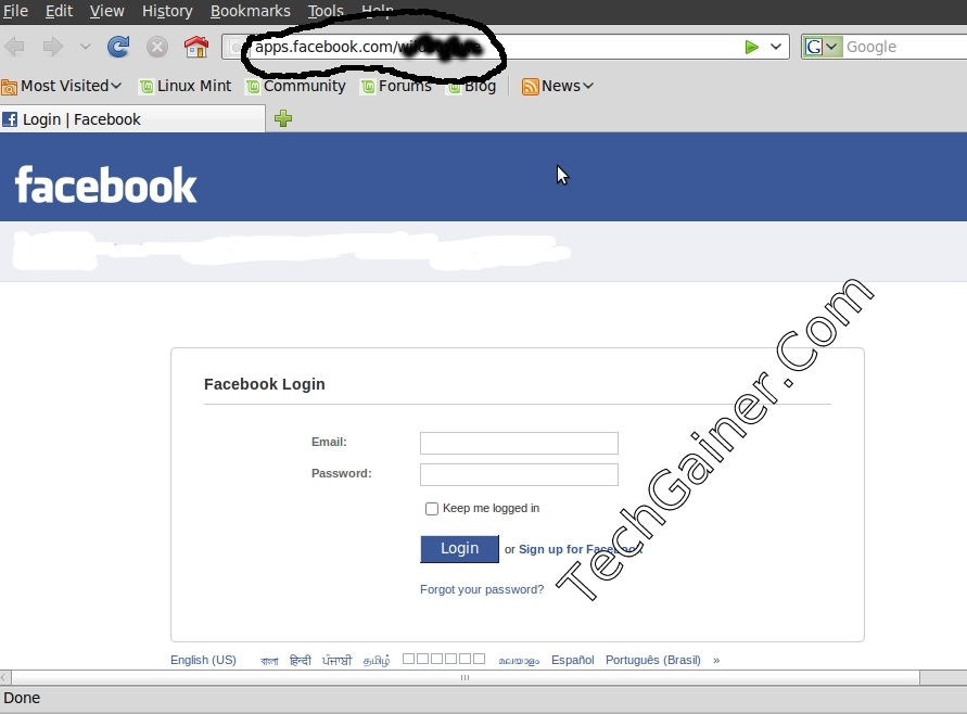 Fake Facebook Login Page Free Download