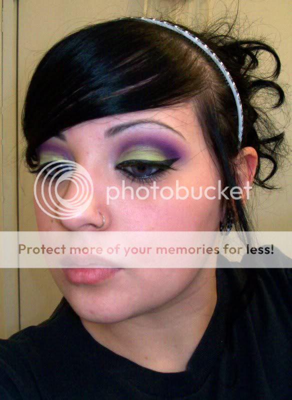 Green And Purple Eyeshadow Looks