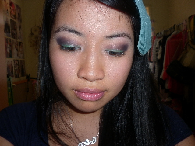 Green And Purple Eyeshadow Looks