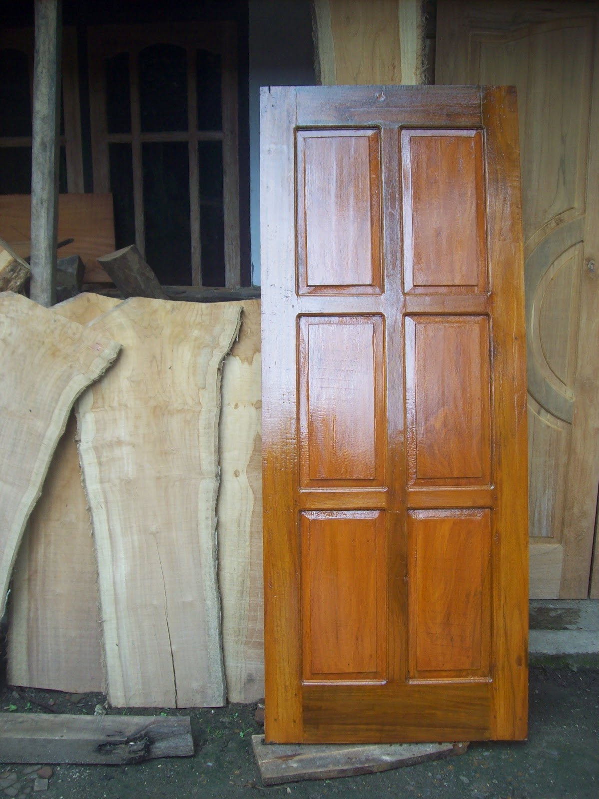 Harga Pintu Bilik Air Biasa - Pintu pvc maspion, pintu pvc motif kayu