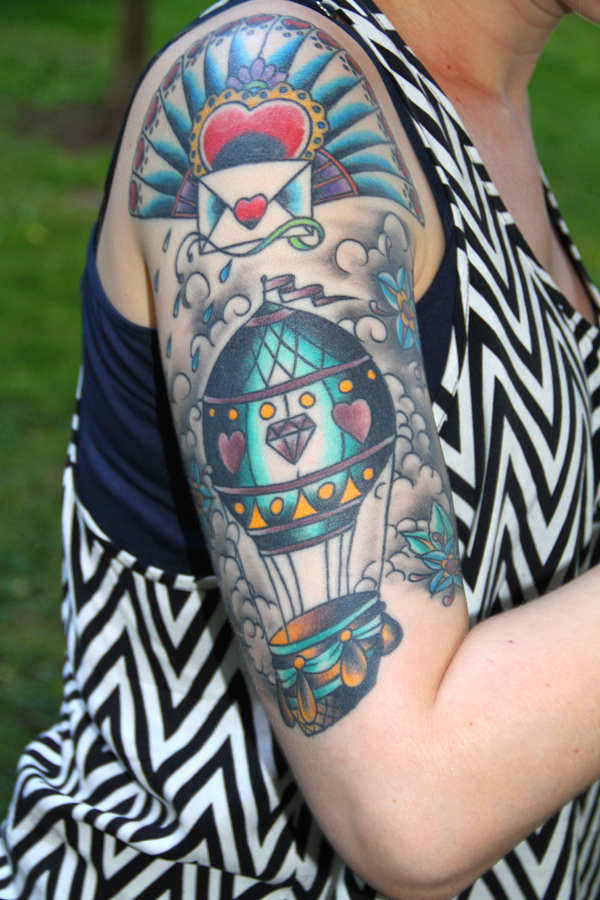 Hot Air Balloon Tattoo Meaning