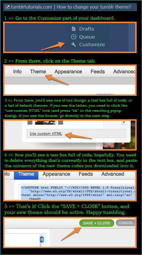 Hover For Links Html Code Tumblr