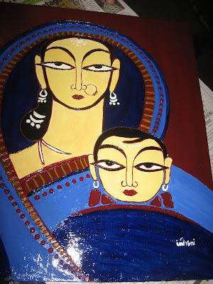 Jamini Roy Paintings Durga