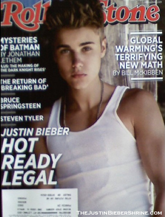 Justin Bieber Rolling Stone 2012