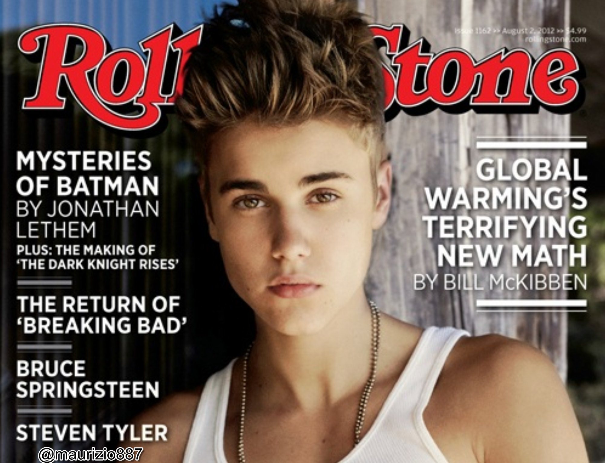 Justin Bieber Rolling Stone Photoshoot