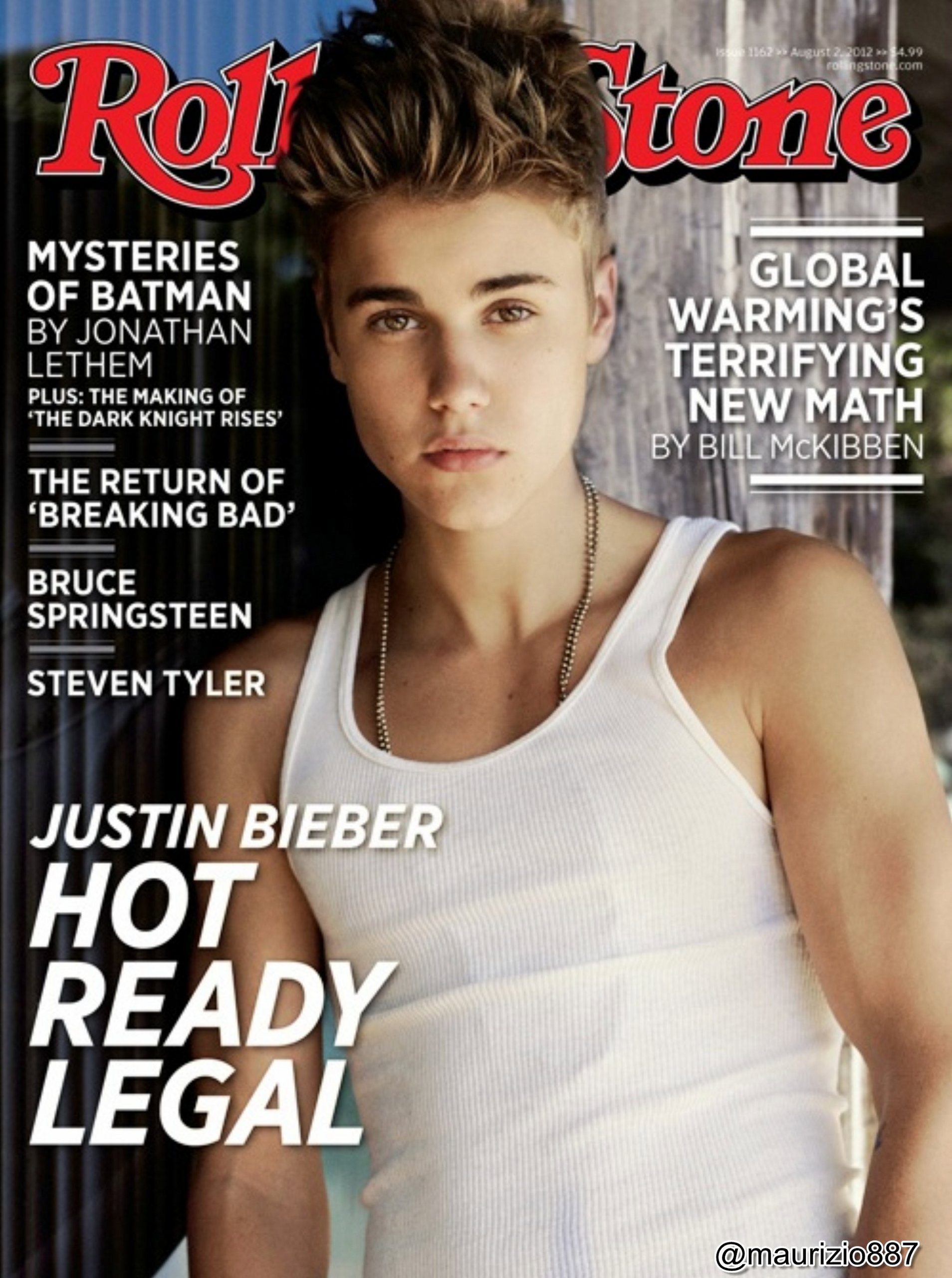 Justin Bieber Rolling Stone Photoshoot