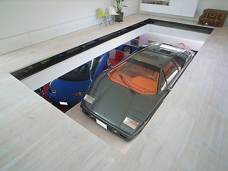 Lamborghini Garage Underground