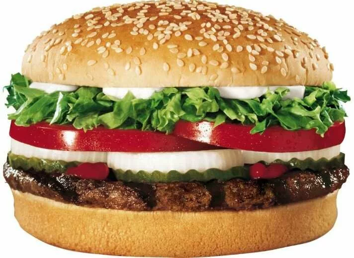 Large Whopper Meal Calories