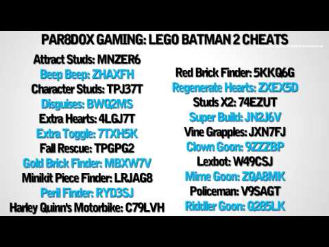 Lego Batman 2 Characters Cheats