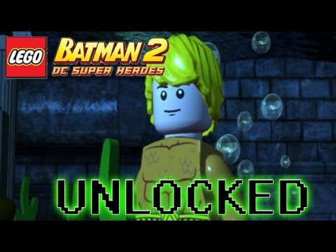 Lego Batman 2 Dc Superheroes Aquaman Unlock