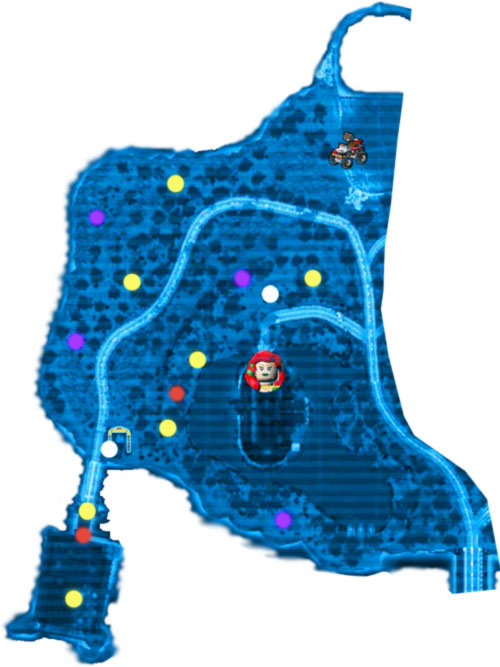Lego Batman 2 Map Key