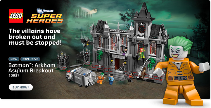 Lego Batman Arkham Asylum Set 10937