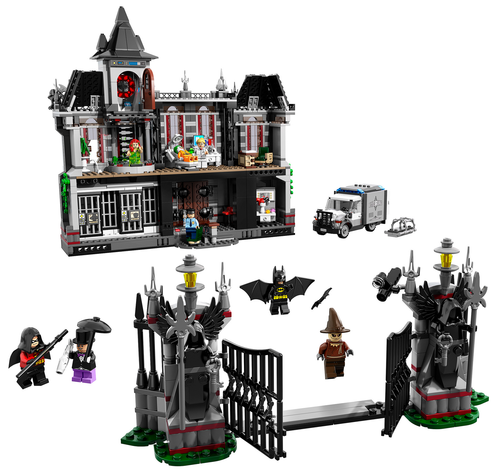 Lego Batman Arkham Asylum Set Review