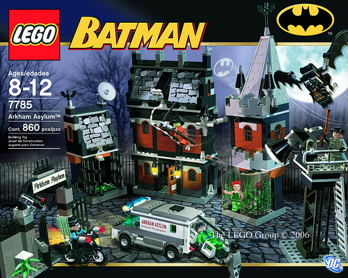 Lego Batman Sets Arkham Asylum