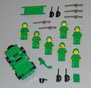 Lego World War 2 Soldiers