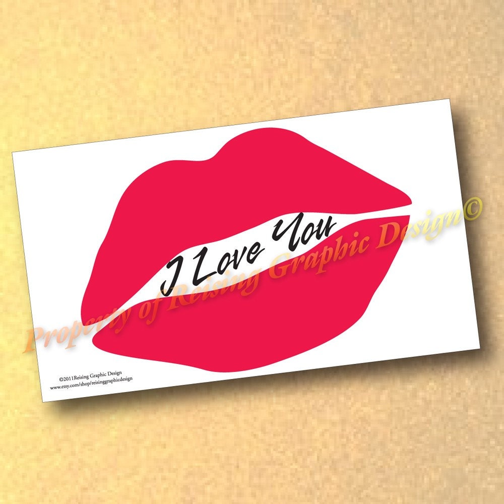 Lips Cards