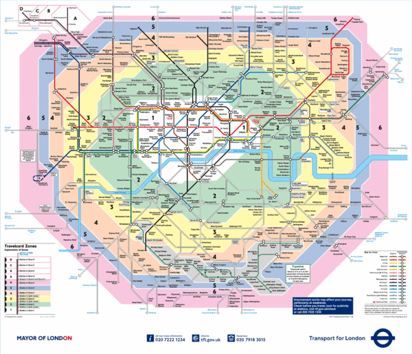 London England Map Tube