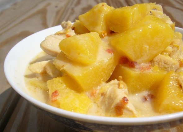 Mango Chicken Curry Crock Pot