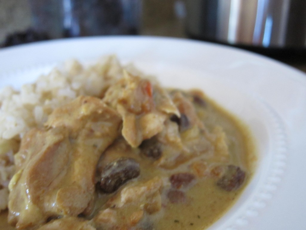 Mango Chicken Curry Slow Cooker