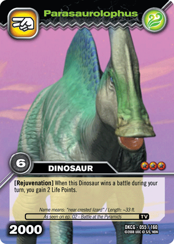Parasaurolophus Dinosaur King