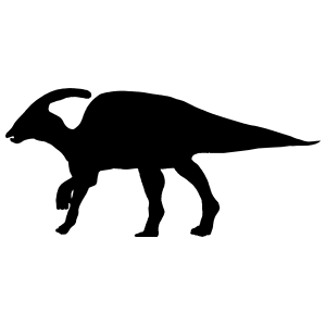 Parasaurolophus Silhouette