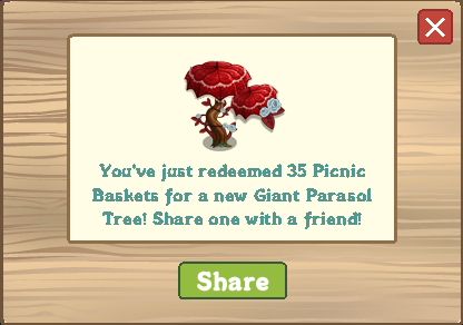 Parasol Tree Farmville