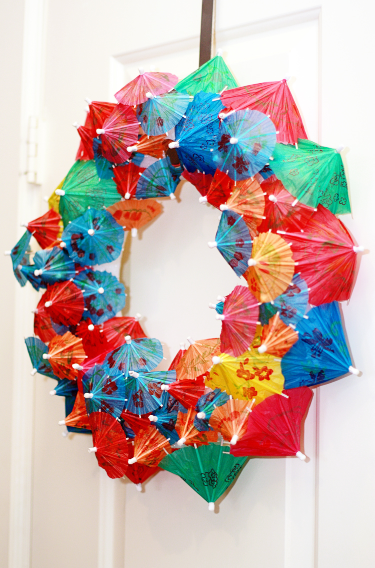 Parasol Umbrella Wreath