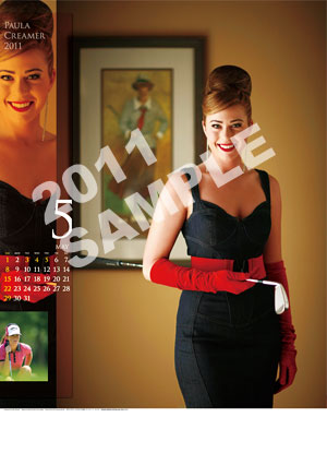 Paula Creamer Swimsuit Calendar