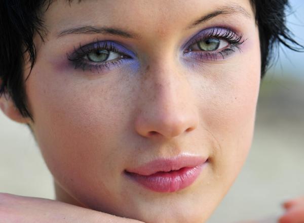 Purple Eyeshadow Tutorial Green Eyes